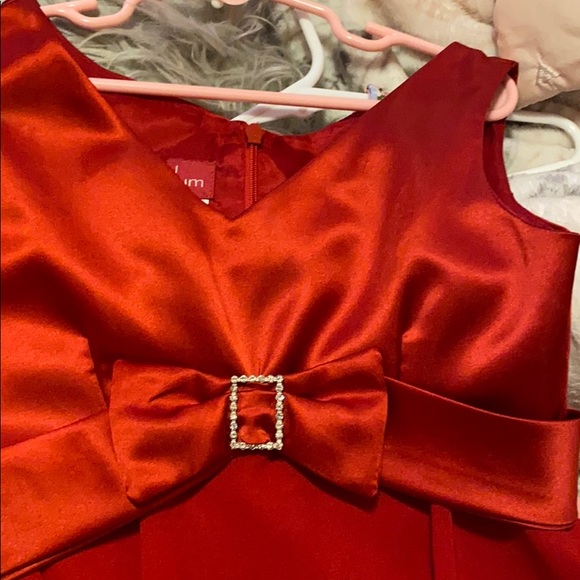 Beautiful vintage red dress - Picture 2 of 4